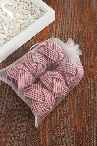 Exclusive Handmade Napkin Rings - Light Pink Colour